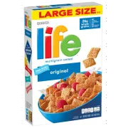 QUAKER LIFE ORIGINAL CEREAL 18OZ