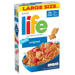 QUAKER LIFE ORIGINAL CEREAL 18OZ