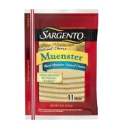 SARGENTO NATURAL MUENSTER SLICES 8OZ