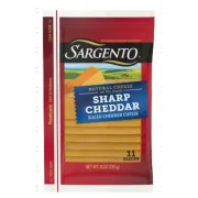SARGENTO SHARP CHEDDAR SLICES 8OZ