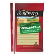 SARGENTO NATURAL MOZZARELLA SLICES 8OZ