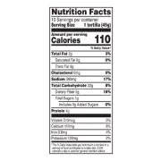MISSION 100% WHOLE WHEAT FLOUR TORTILLAS 16OZ