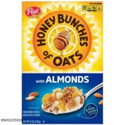 HONEY BUNCHES OF OATS WITH ALMONDS 12OZ