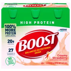 BOOST ORIGINAL STRAWBERRY 6 PACK 8OZ EACH