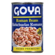 GOYA CANNED ROMAN BEANS 15.5OZ