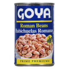 GOYA CANNED ROMAN BEANS 15.5OZ