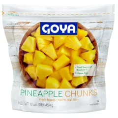 GOYA FROZEN WHOLE PINEAPPLE CHUNKS