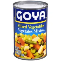 GOYA CANNED MIXED VEGETABLES 14.9OZ