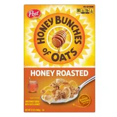 POST HONEY BUNCHES OF OATS HONEY ROASTED 12OZ