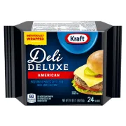 KRAFT DELI DELUXE AMERICAN YELLOW SLICES 16OZ