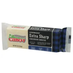 CABOT VT EXTRA SHARP CHEDDAR BLOCK 8OZ