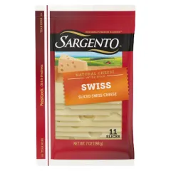 SARGENTO SWISS SLICES 8OZ