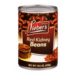 LIEBERS RED KIDNEY BEANS 15.5OZ