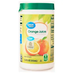 GREAT VALUE FROZEN ORANGE JUICE 12OZ