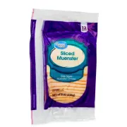 GREAT VALUE MUENSTER SLICES 8OZ