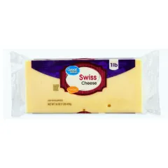 GREAT VALUE SWISS BLOCK 8OZ