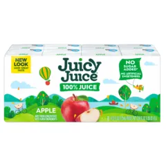 JUICY JUICE APPLE JUICE BOXES 8 PACK 4.23OZ EACH