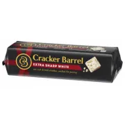 CRACKER BARREL EXTRA SHARP WHITE CHEDDAR BLOCK 8OZ