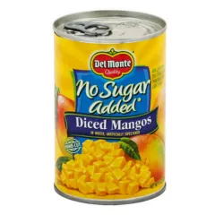 DEL MONTE NO SUGAR ADDED DICED MANGO 15OZ