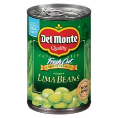 DEL MONTE GREEN LIMA BEANS 15.25OZ