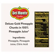 DEL MONTE PINEAPPLE CHUNKS IN JUICE 20OZ