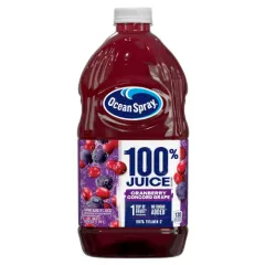 OCEAN SPRAY CRANBERRY CONCORD GRAPE JUICE 64OZ
