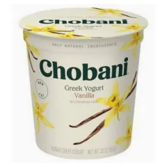 CHOBANI GREEK VANILLA YOGURT 32OZ