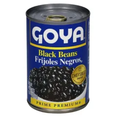 GOYA CANNED BLACK BEANS 15.5OZ