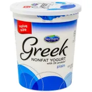 NORMANS KOSHER LOWFAT PLAIN GREEK YOGURT 32OZ