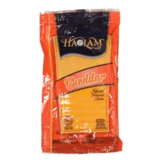 HAOLAM KOSHER YELLOW CHEDDAR SLICES 16OZ