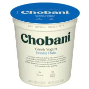 CHOBANI NONFAT PLAIN GREEK YOGURT 32OZ