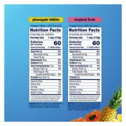 DOLE TROPICAL FRUIT BOWLS IN JUICE 12 PACK 4OZ EACH