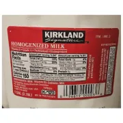KIRKLAND WHOLE MILK 128OZ