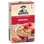 QUAKER ORIGINAL INSTANT OATMEAL 9.8OZ