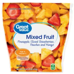 GREAT VALUE FROZEN MIXED FRUIT 16OZ