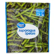 GREAT VALUE FROZEN ASPARAGUS SPEARS 8OZ
