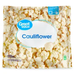 GREAT VALUE FROZEN CAULIFLOWER 12OZ