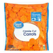 GREAT VALUE FROZEN CRINKLE CUT CARROTS 12OZ