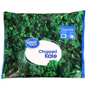 GREAT VALUE FROZEN CHOPPED KALE 12OZ