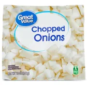 GREAT VALUE FROZEN CHOPPED ONIONS 10OZ