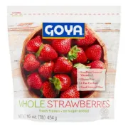 GREAT VALUE FROZEN WHOLE STRAWBERRIES 16OZ