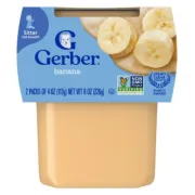 GERBER 2ND FOODS BANANA 2 PACK 4OZ EACH