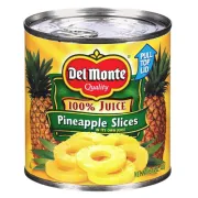 DEL MONTE PINEAPPLE SLICES 15.25OZ