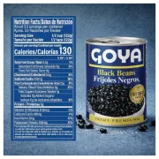 GOYA CANNED BLACK BEANS 15.5OZ