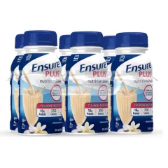 ENSURE PLUS NUTRITION SHAKE VANILLA 6 PACK 8OZ EACH