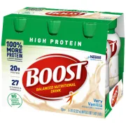BOOST HIGH PROTEIN VANILLA DRINK 6 PACK 8OZ EACH