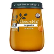 BEECH NUT ORGANICS STAGE 1 PUMPKIN 4OZ