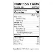 BEECH NUT ORGANICS STAGE 1 PEAR 4OZ