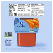 GERBER 2ND FOODS CARROT 2 PACK 4OZ EACH