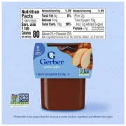 GERBER 2ND FOODS PRUNE APPLE 2 PACK 4OZ EACH